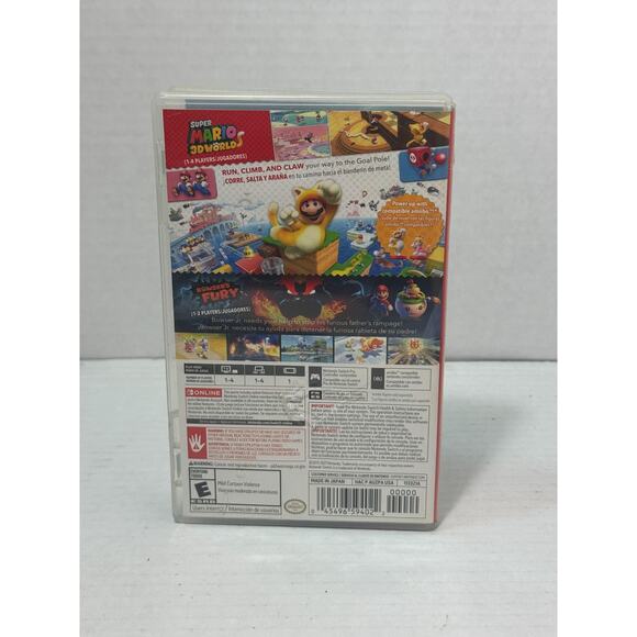 Replacement Case Super Mario 3D world Bowser's Fury Nintendo Switch - Picture 4 of 7